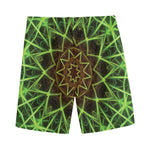 Sparkle Kaleidoscope Print Men's Sports Shorts