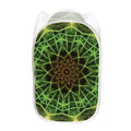 Sparkle Kaleidoscope Print Mesh Laundry Hamper
