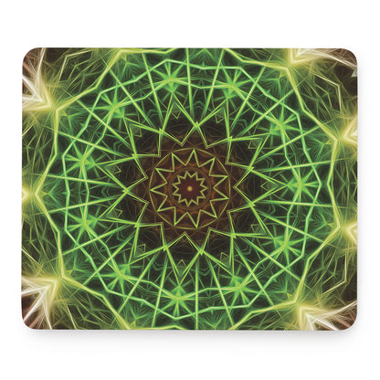 Sparkle Kaleidoscope Print Mouse Pad