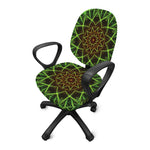 Sparkle Kaleidoscope Print Office Chair Cover