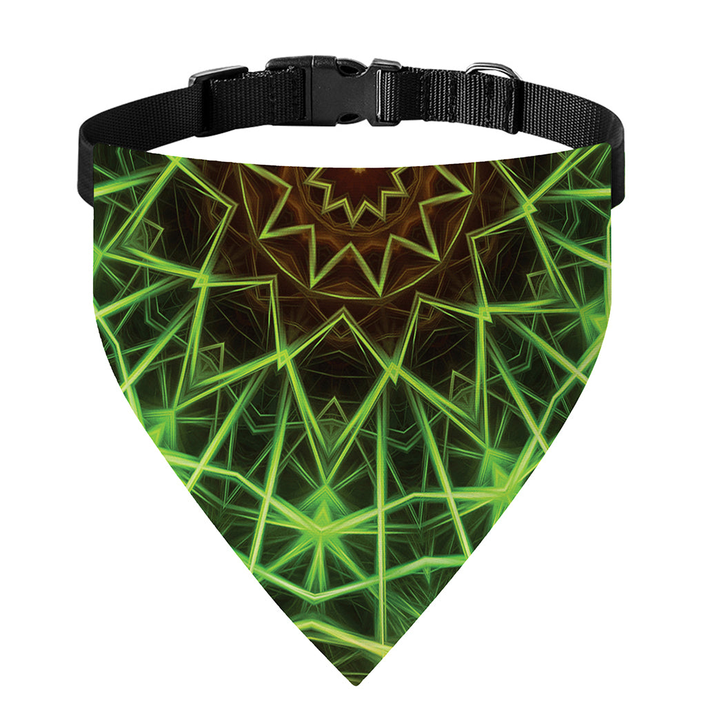 Sparkle Kaleidoscope Print Over The Collar Dog Bandana