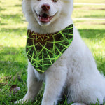 Sparkle Kaleidoscope Print Over The Collar Dog Bandana