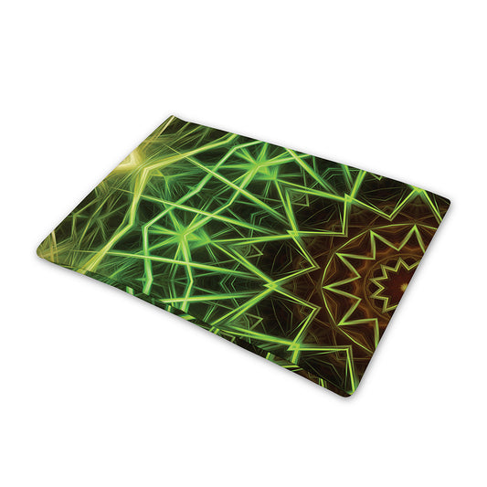 Sparkle Kaleidoscope Print Pet Cooling Mat Cover