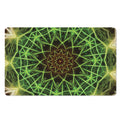 Sparkle Kaleidoscope Print Polyester Doormat
