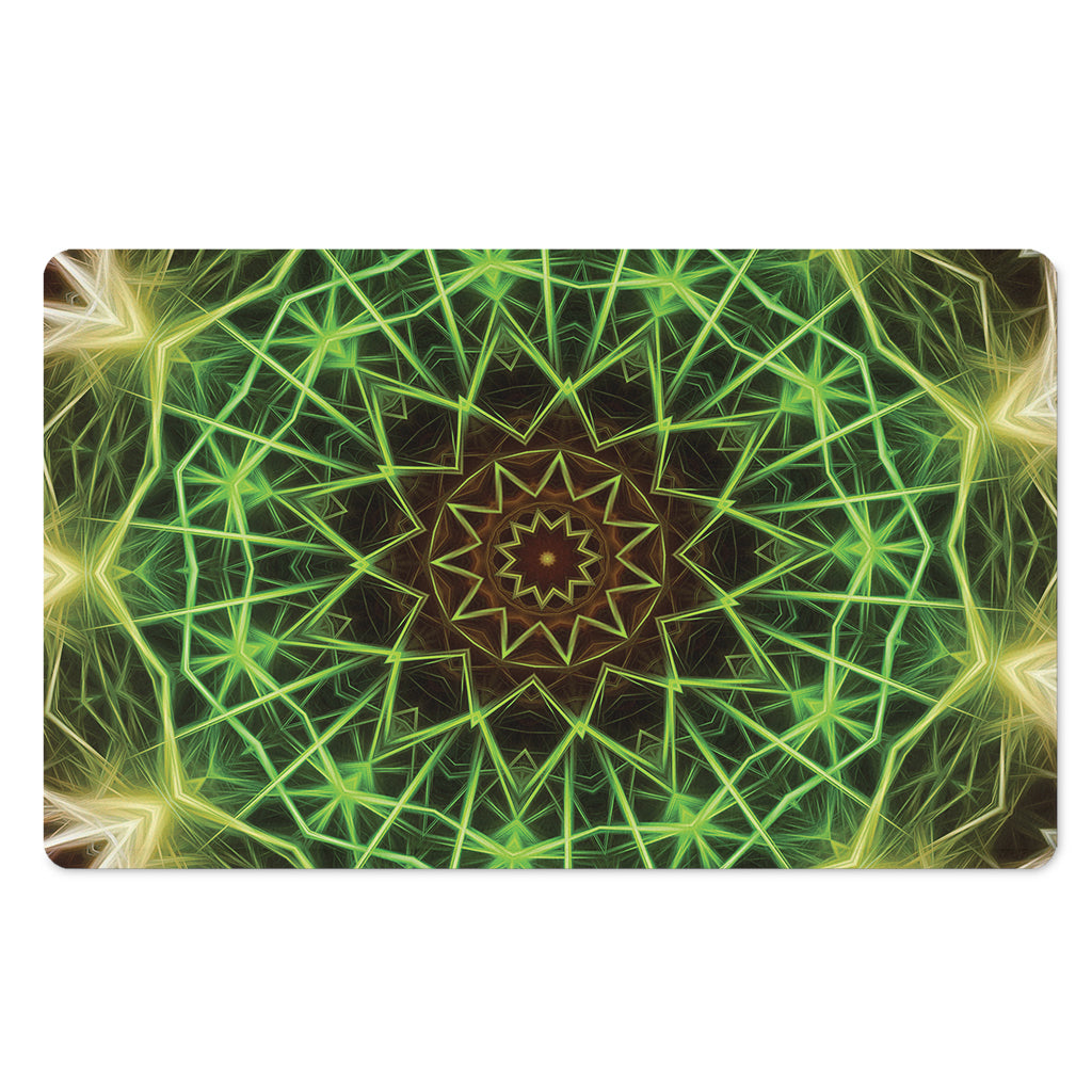 Sparkle Kaleidoscope Print Polyester Doormat