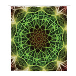 Sparkle Kaleidoscope Print Polyester Shower Curtain