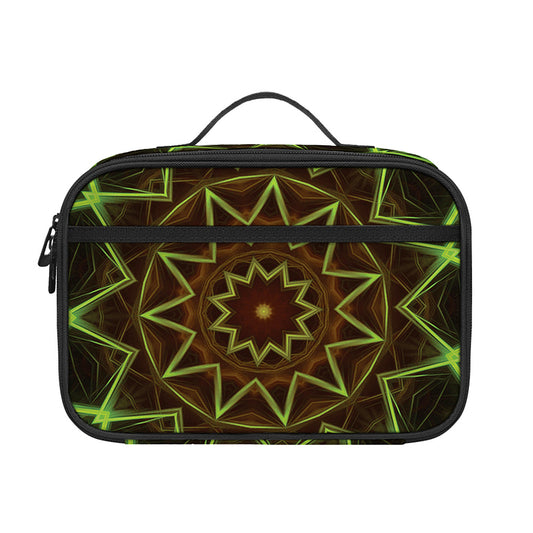 Sparkle Kaleidoscope Print Portable Lunch Bag