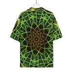 Sparkle Kaleidoscope Print Rayon Hawaiian Shirt