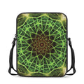 Sparkle Kaleidoscope Print Rectangular Crossbody Bag