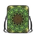 Sparkle Kaleidoscope Print Rectangular Crossbody Bag