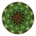 Sparkle Kaleidoscope Print Round Floor Mat