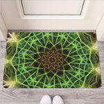 Sparkle Kaleidoscope Print Rubber Doormat