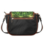 Sparkle Kaleidoscope Print Saddle Bag