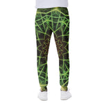 Sparkle Kaleidoscope Print Scuba Joggers