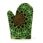 Sparkle Kaleidoscope Print Single Oven Mitt