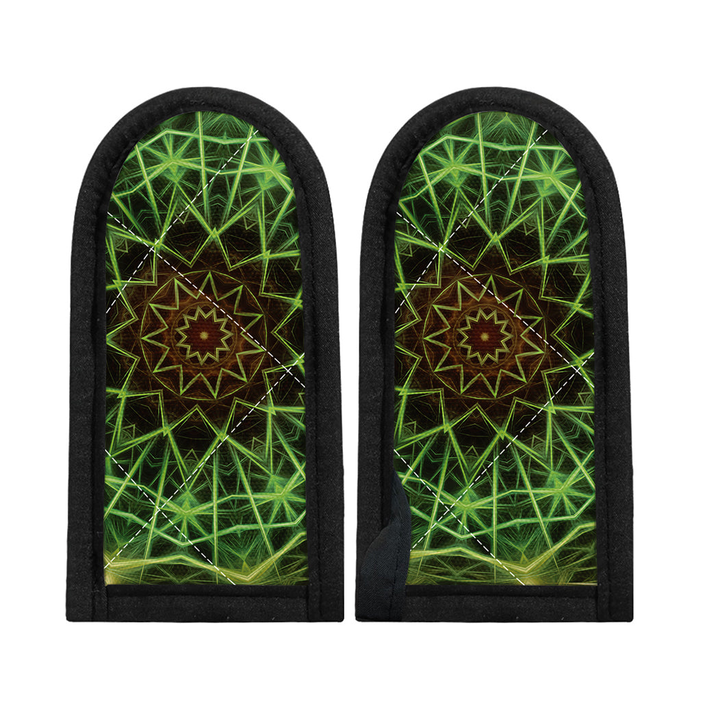 Sparkle Kaleidoscope Print Skillet Handle Cover