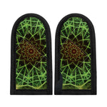 Sparkle Kaleidoscope Print Skillet Handle Cover