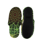 Sparkle Kaleidoscope Print Slippers