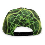 Sparkle Kaleidoscope Print Snapback Cap