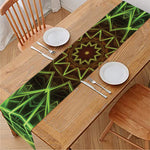 Sparkle Kaleidoscope Print Table Runner