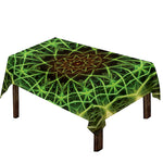 Sparkle Kaleidoscope Print Tablecloth