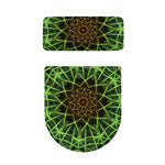 Sparkle Kaleidoscope Print Toilet Lid And Tank Cover Set