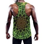 Sparkle Kaleidoscope Print Training Tank Top