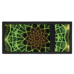 Sparkle Kaleidoscope Print Trifold Wallet