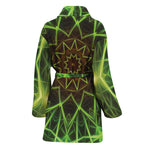 Sparkle Kaleidoscope Print Women's Bathrobe