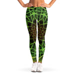 Sparkle Kaleidoscope Print Women's Leggings