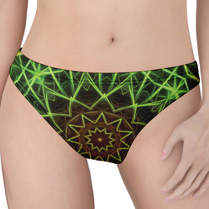 Sparkle Kaleidoscope Print Women's Thong