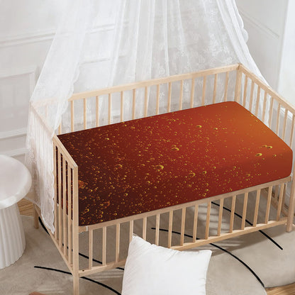 Sparkling Cola Print Baby Crib Sheet