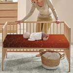 Sparkling Cola Print Baby Crib Sheet