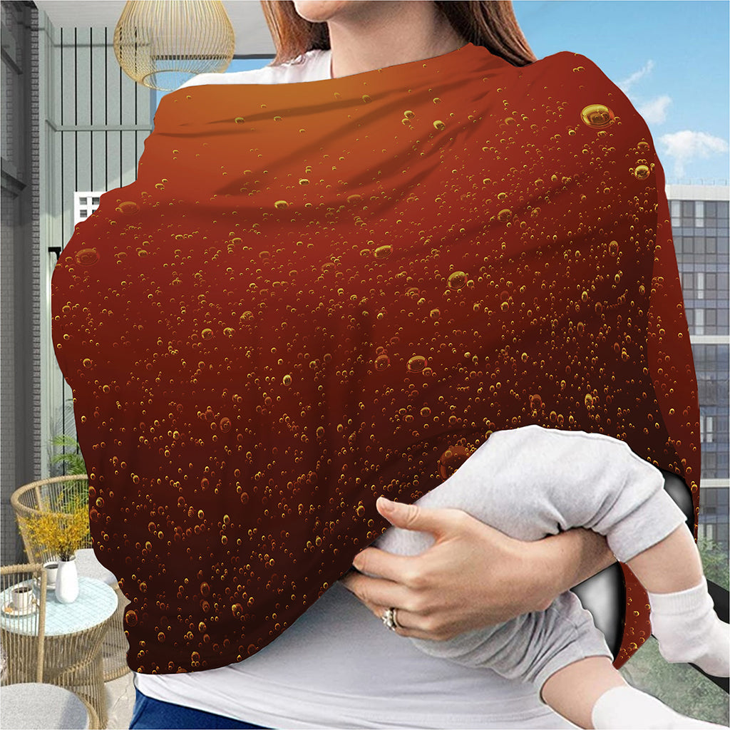 Sparkling Cola Print Baby Seat Cover