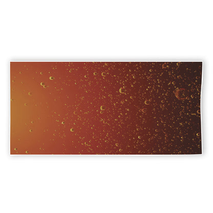 Sparkling Cola Print Beach Towel