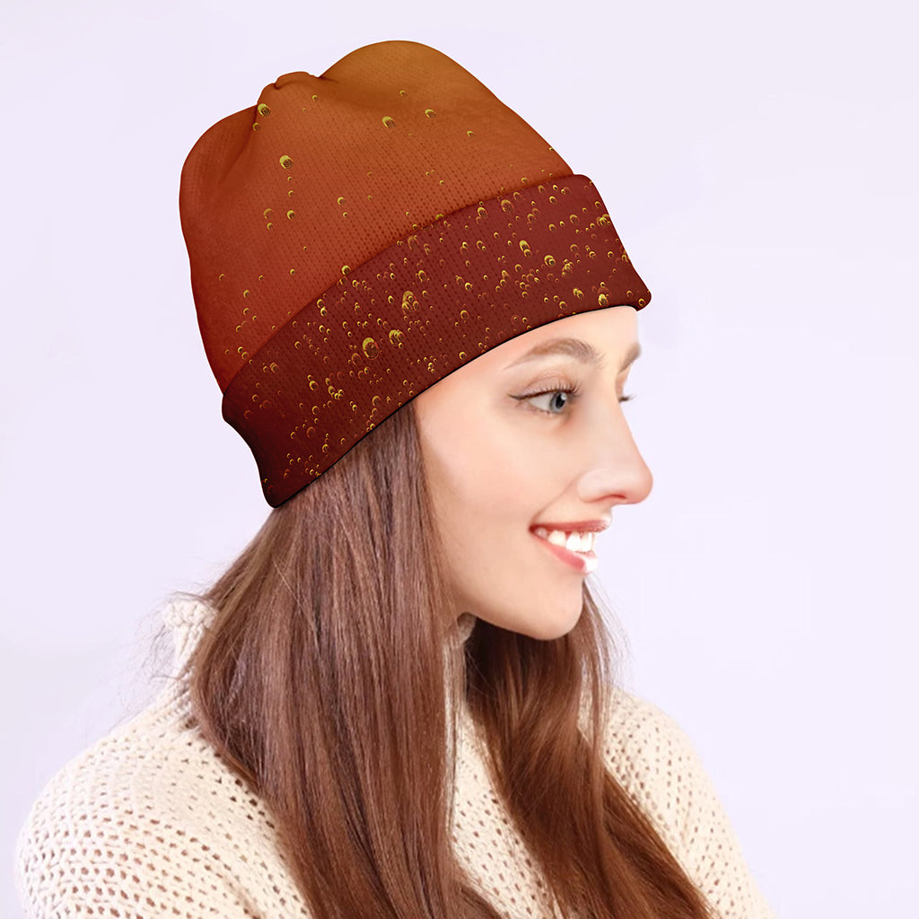 Sparkling Cola Print Beanie