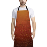 Sparkling Cola Print Bib Apron With Pocket