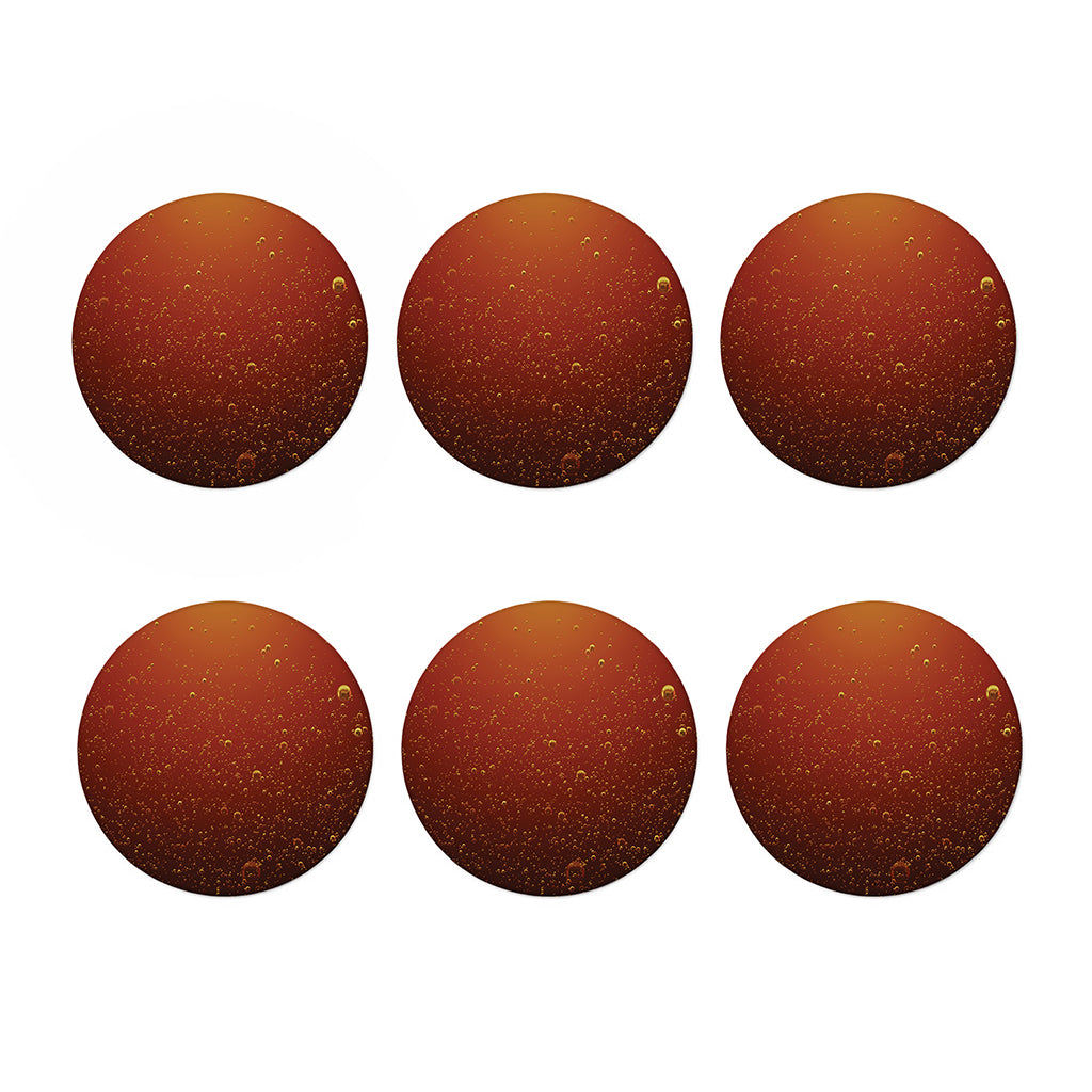 Sparkling Cola Print Coaster Set