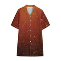 Sparkling Cola Print Cotton Hawaiian Shirt