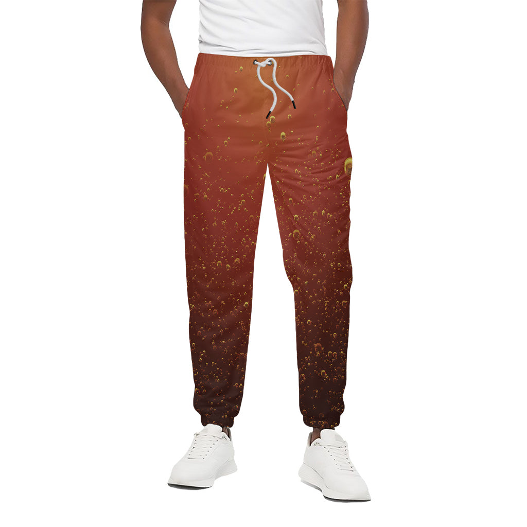 Sparkling Cola Print Cotton Pants