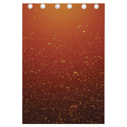 Sparkling Cola Print Curtain