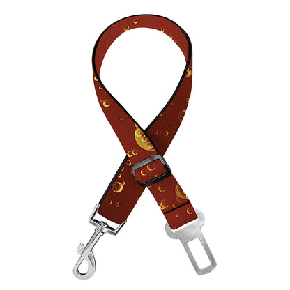 Sparkling Cola Print Dog Seat Belt