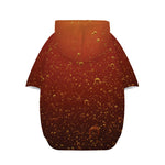 Sparkling Cola Print Dog Zip Up Hoodie