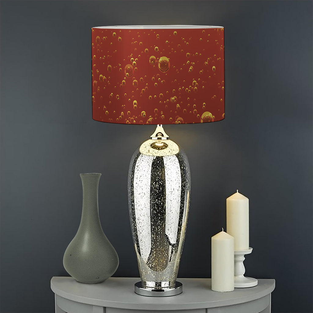 Sparkling Cola Print Drum Lamp Shade