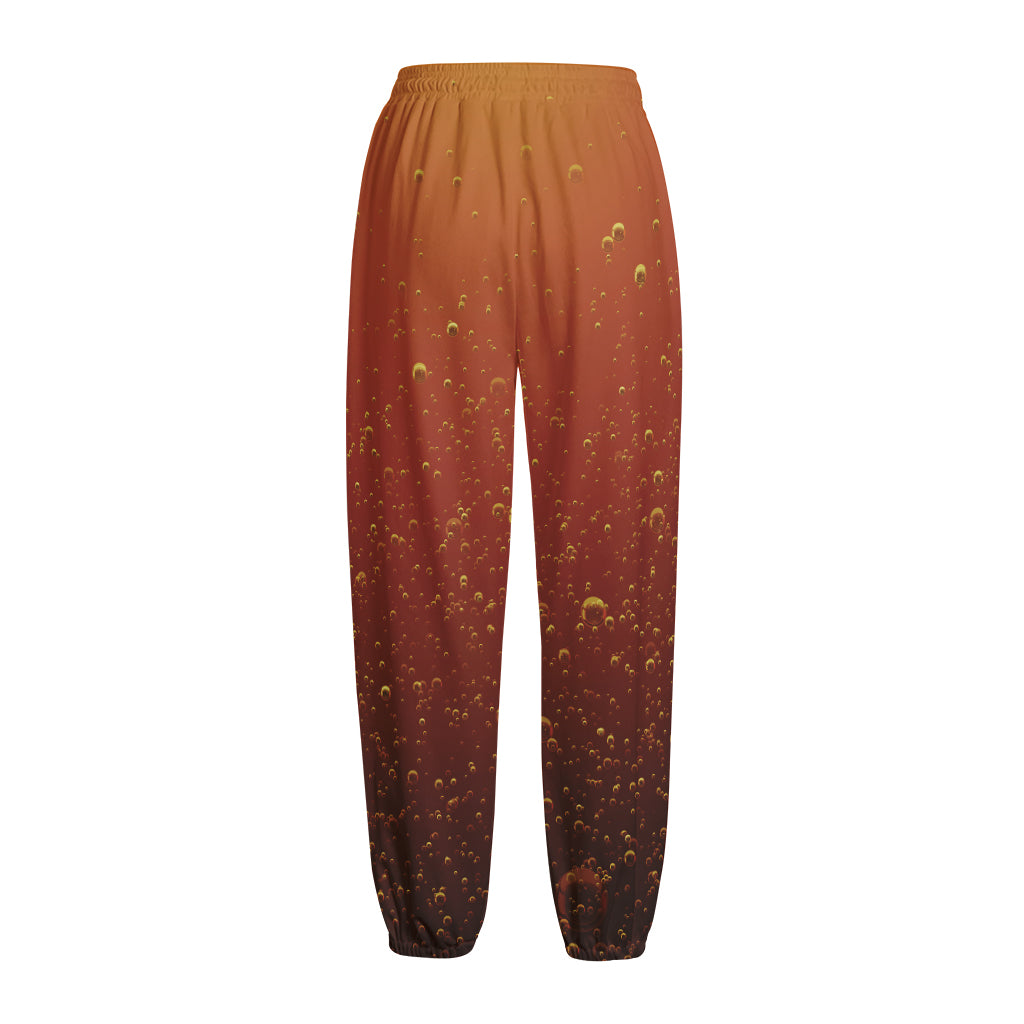 Sparkling Cola Print Fleece Lined Knit Pants
