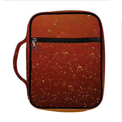 Sparkling Cola Print Front Pocket Bible Bag