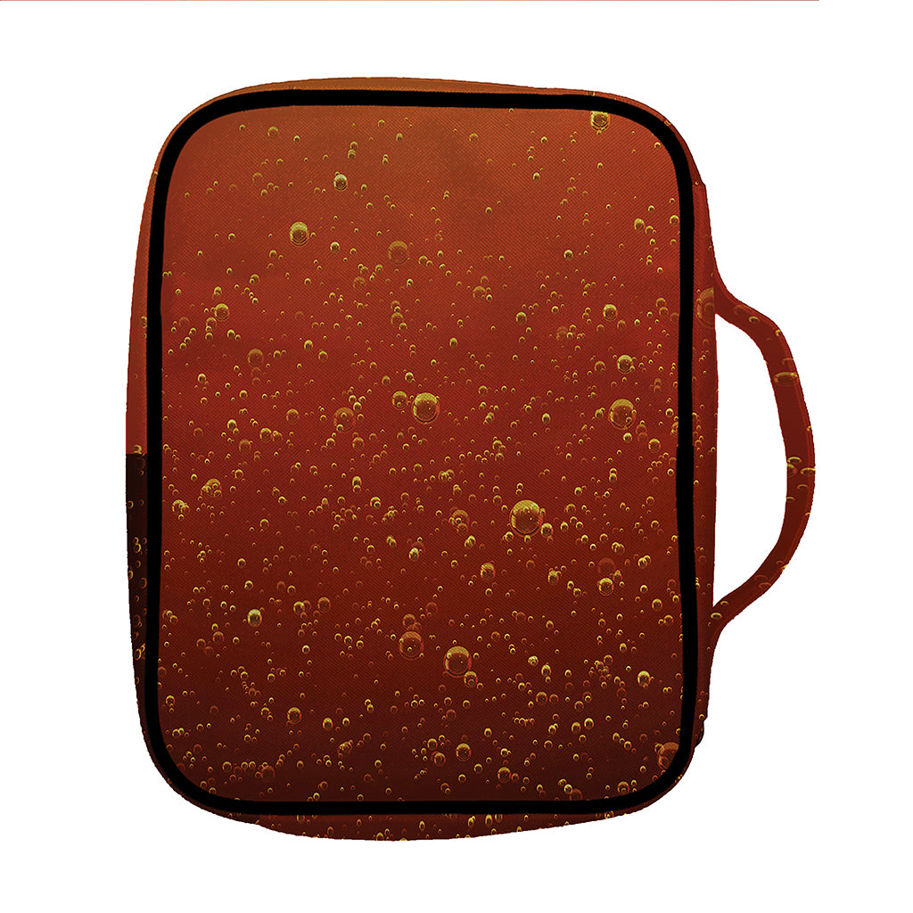 Sparkling Cola Print Front Pocket Bible Bag