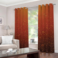 Sparkling Cola Print Grommet Curtains