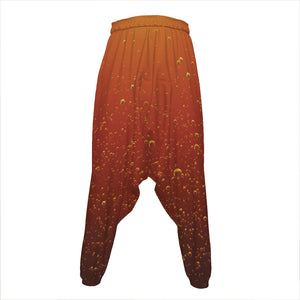 Sparkling Cola Print Hammer Pants