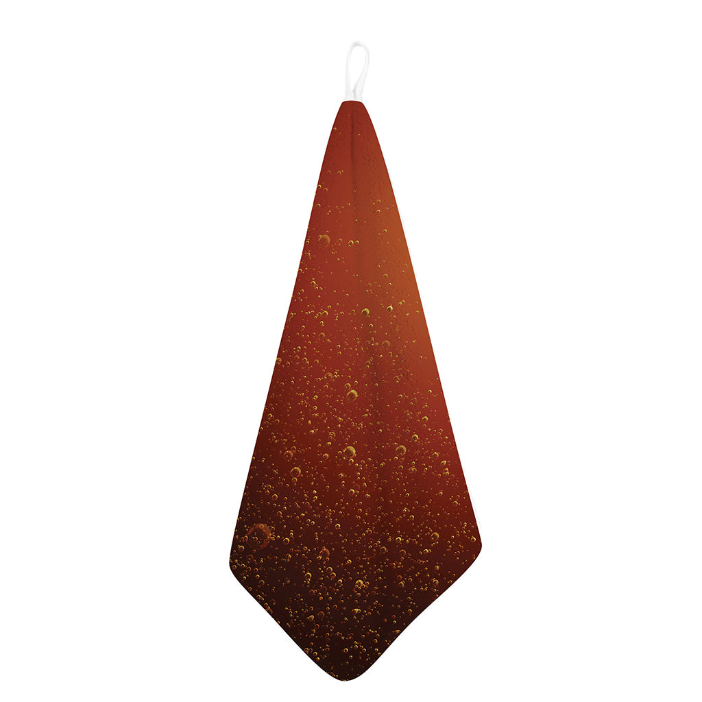 Sparkling Cola Print Hand Towel